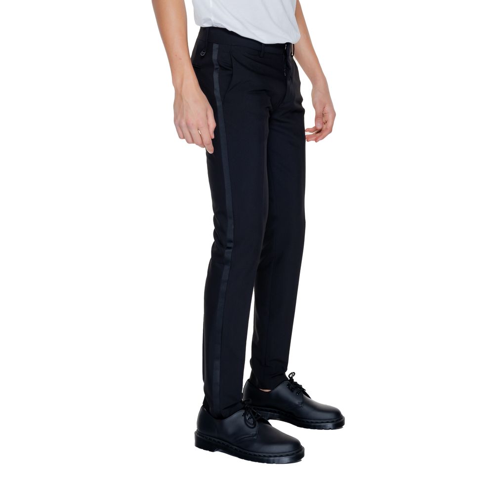 Antony Morato Black Polyester Pant – IT46 | S par Antony Morato | Disponible sur Sandy Store ByNet