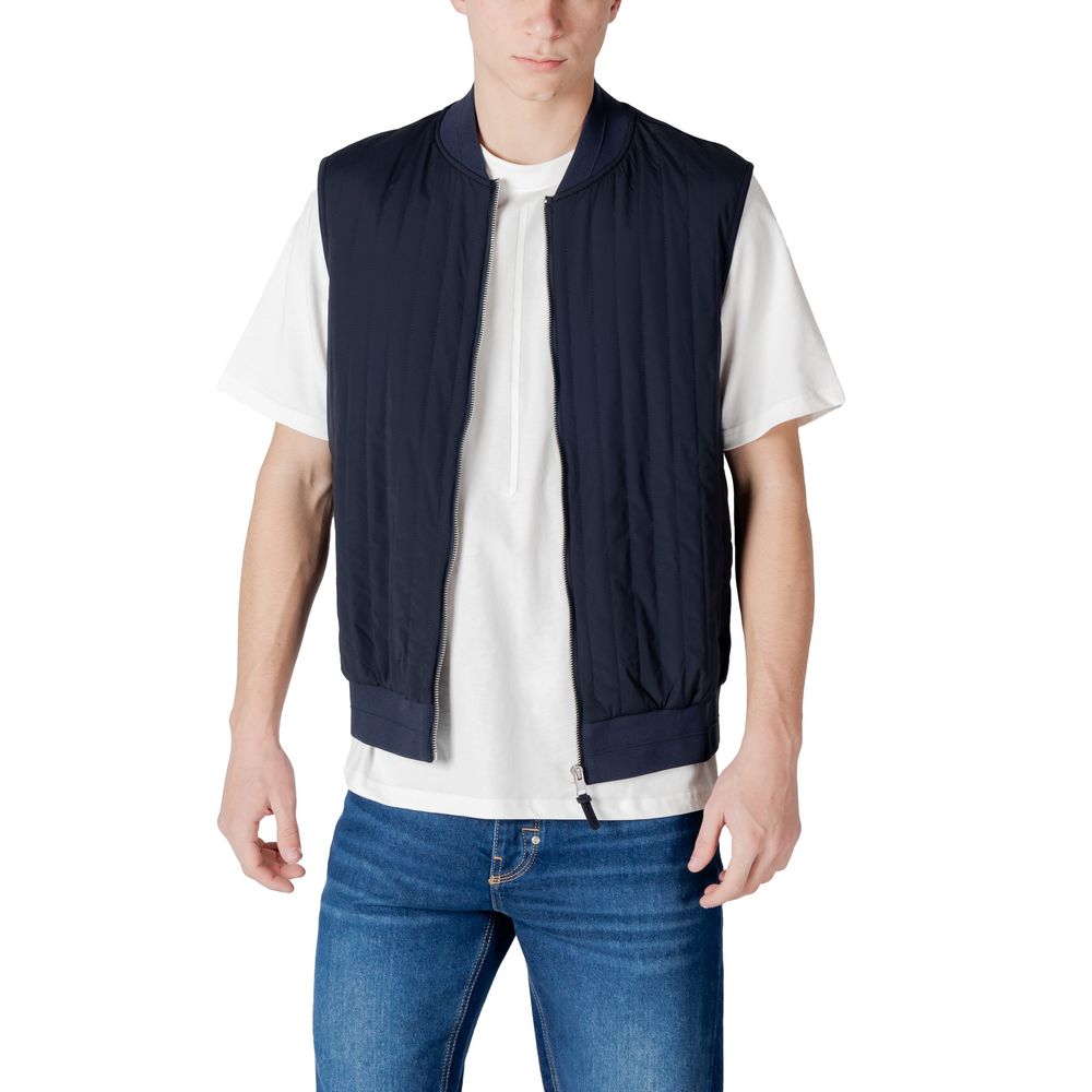 Antony Morato Blue Cotton Jackets & Coat – IT46 | M par Antony Morato | Disponible sur Sandy Store ByNet