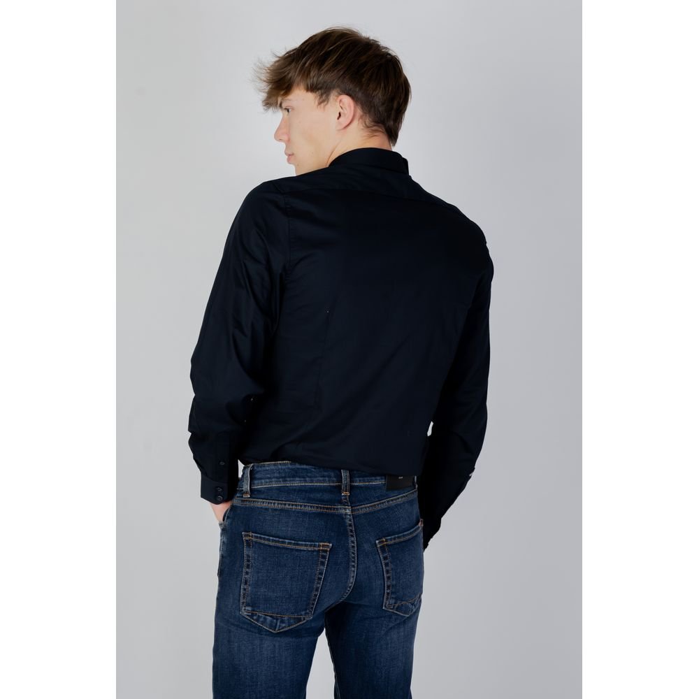 Antony Morato Blue Cotton Shirt – IT54 | XXL par Antony Morato | Disponible sur Sandy Store ByNet