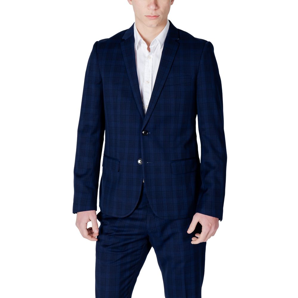 Antony Morato Blue Polyester Blazer – IT50 | L par Antony Morato | Disponible sur Sandy Store ByNet