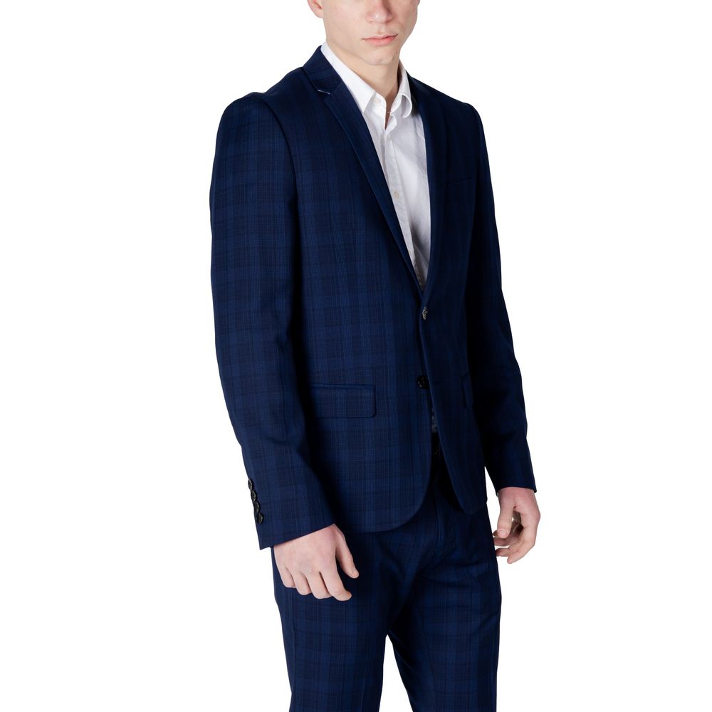 Antony Morato Blue Polyester Blazer – IT50 | L par Antony Morato | Disponible sur Sandy Store ByNet