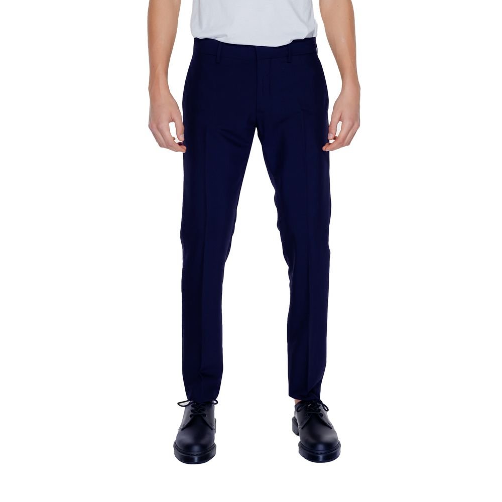 Antony Morato Blue Polyester Pant – IT52 | XL par Antony Morato | Disponible sur Sandy Store ByNet