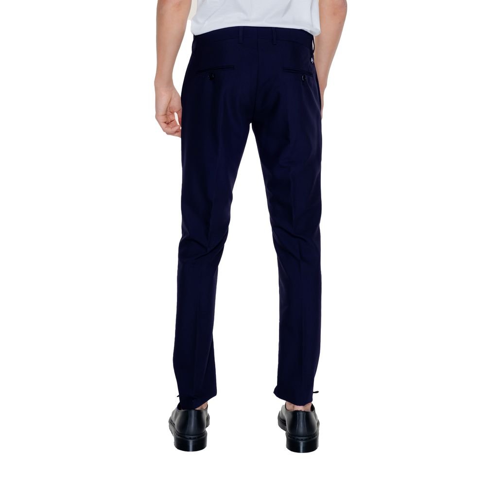 Antony Morato Blue Polyester Pant – IT52 | XL par Antony Morato | Disponible sur Sandy Store ByNet