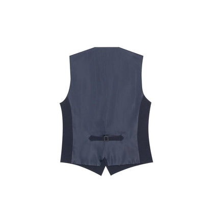 Antony Morato Blue Polyester Waistcoat – IT54 | XXL par Antony Morato | Disponible sur Sandy Store ByNet