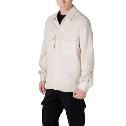 Antony Morato Cream Cotton Sweatshirt – IT56 | 3XL par Antony Morato | Disponible sur Sandy Store ByNet