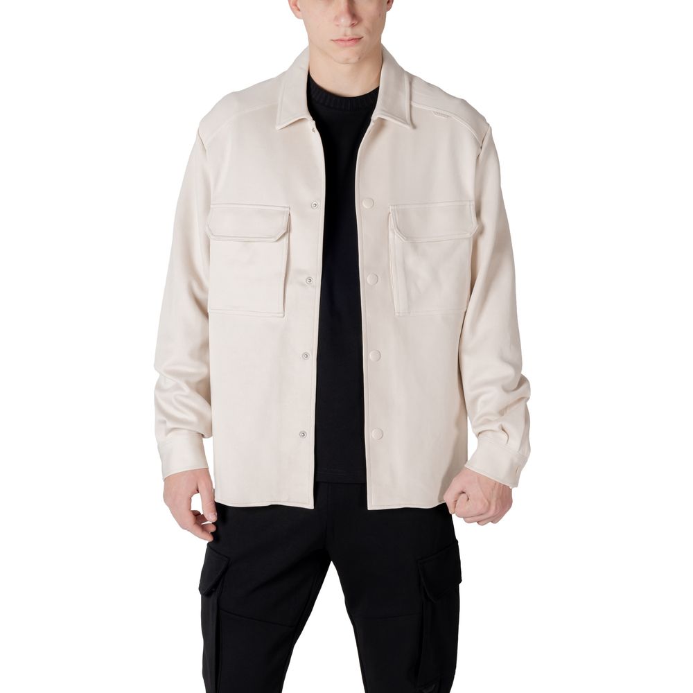 Antony Morato Cream Cotton Sweatshirt – IT56 | 3XL par Antony Morato | Disponible sur Sandy Store ByNet