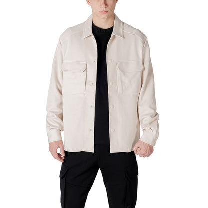 Antony Morato Cream Cotton Sweatshirt – IT56 | 3XL par Antony Morato | Disponible sur Sandy Store ByNet