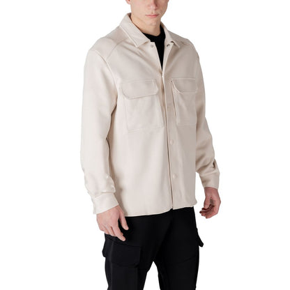 Antony Morato Cream Cotton Sweatshirt – IT56 | 3XL par Antony Morato | Disponible sur Sandy Store ByNet