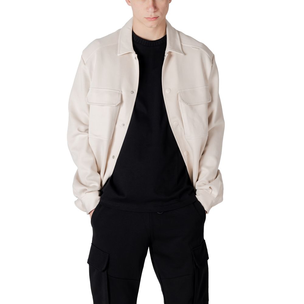 Antony Morato Cream Cotton Sweatshirt – IT56 | 3XL par Antony Morato | Disponible sur Sandy Store ByNet