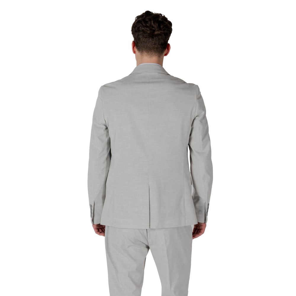 Antony Morato Gray Polyester Blazer – IT44 | XS par Antony Morato | Disponible sur Sandy Store ByNet