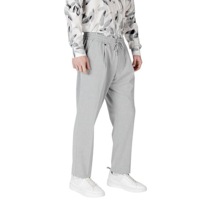 Antony Morato Gray Polyester Pant – 52/36 (w38) par Antony Morato | Disponible sur Sandy Store ByNet