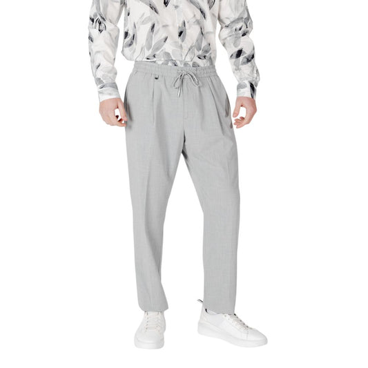 Antony Morato Gray Polyester Pant – 52/36 (w38) par Antony Morato | Disponible sur Sandy Store ByNet