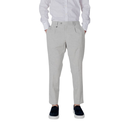 Antony Morato Gray Polyester Pant – IT50 | L par Antony Morato | Disponible sur Sandy Store ByNet
