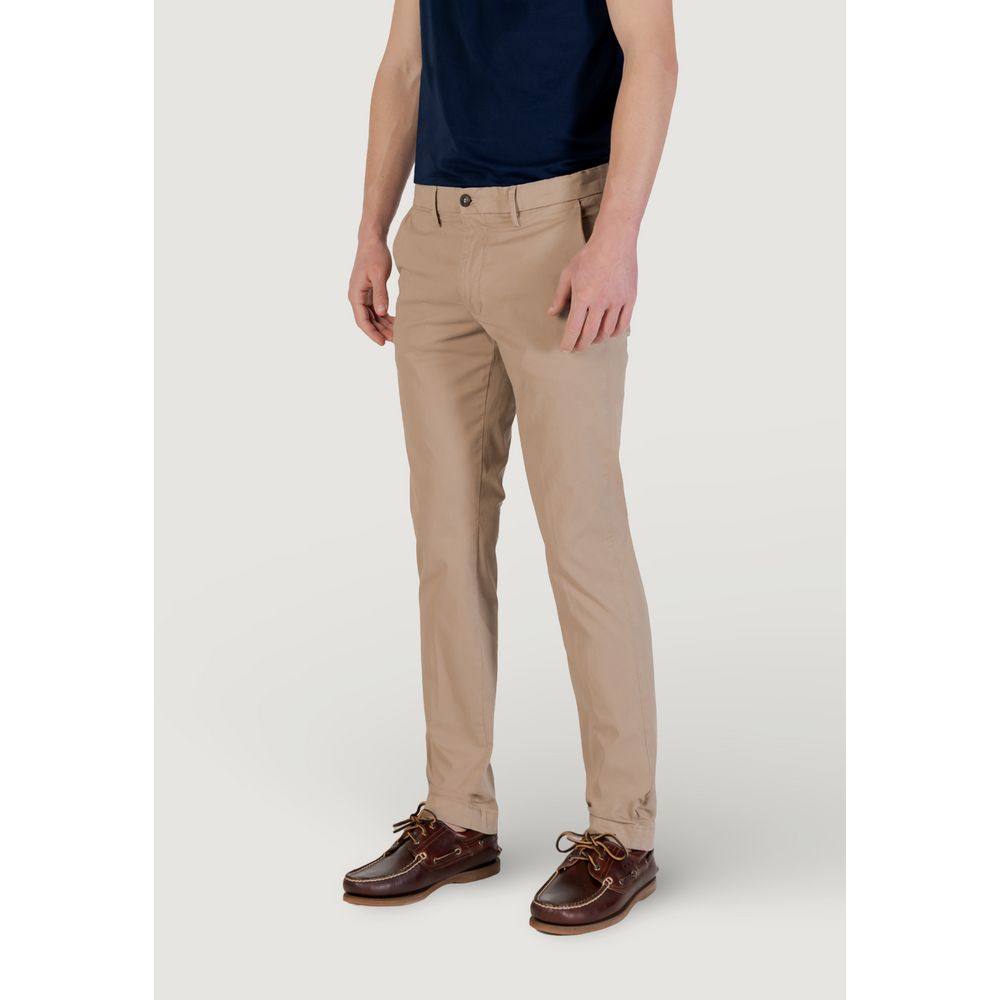 Borghese Beige Cotton Skinny Pant – IT48 | M par Borghese | Disponible sur Sandy Store ByNet