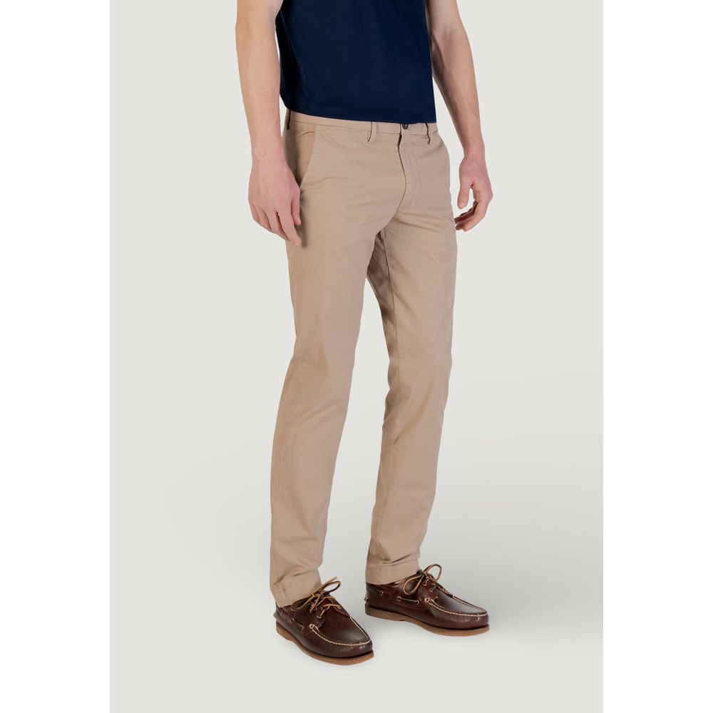 Borghese Beige Cotton Skinny Pant – IT48 | M par Borghese | Disponible sur Sandy Store ByNet