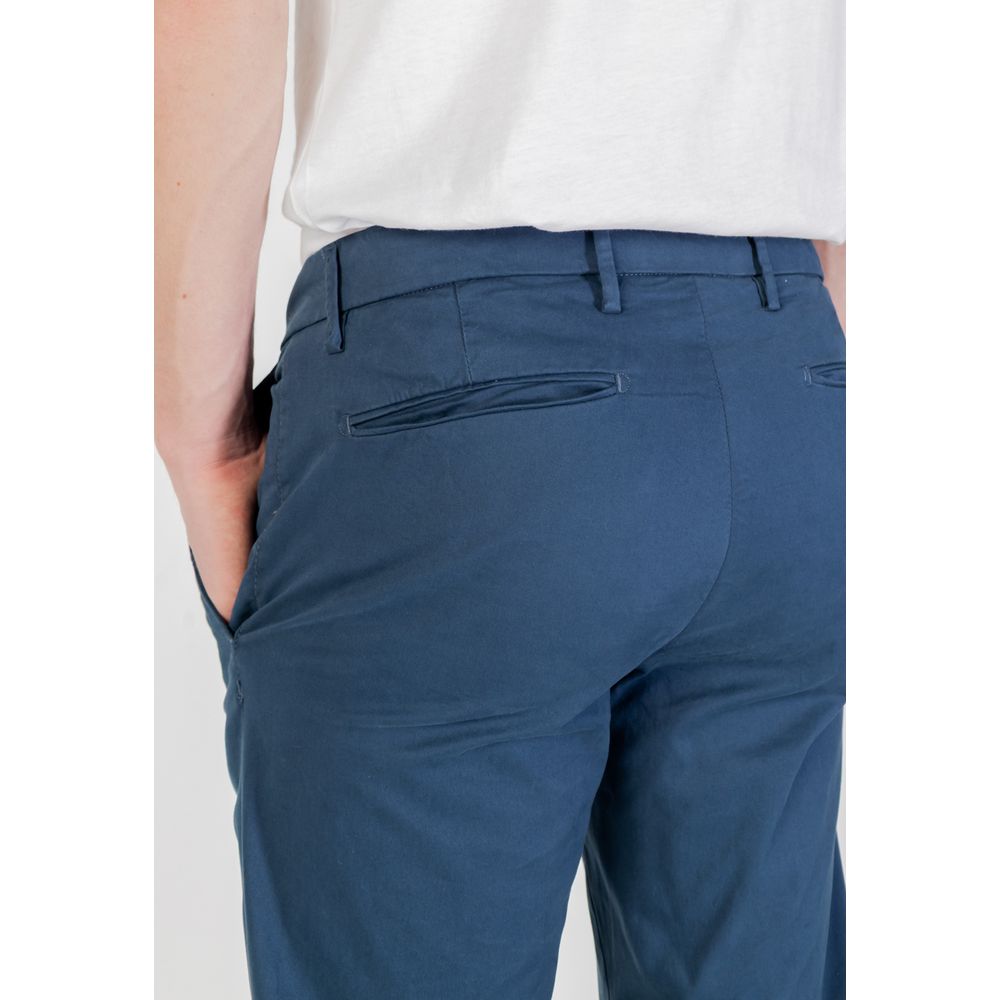 Borghese Blue Cotton Skinny Pant – IT50 | L par Borghese | Disponible sur Sandy Store ByNet