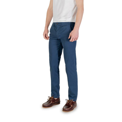 Borghese Blue Cotton Skinny Pant – IT50 | L par Borghese | Disponible sur Sandy Store ByNet