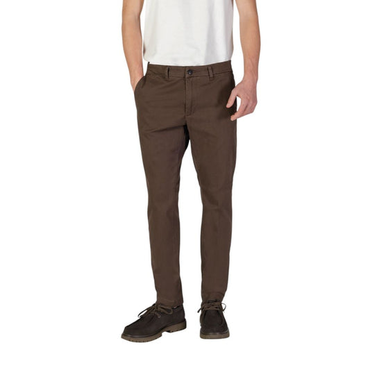 Borghese Brown Cotton Skinny Pant – IT46 | S par Borghese | Disponible sur Sandy Store ByNet