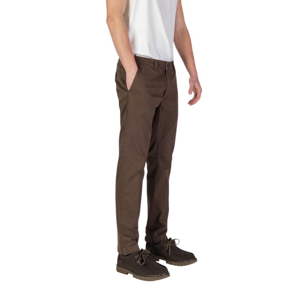 Borghese Brown Cotton Skinny Pant – IT46 | S par Borghese | Disponible sur Sandy Store ByNet