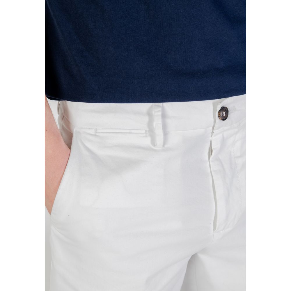 Borghese White Cotton Bermuda – IT46 | S par Borghese | Disponible sur Sandy Store ByNet