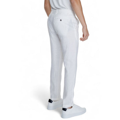 Borghese White Linen Pant – IT50 | L par Borghese | Disponible sur Sandy Store ByNet