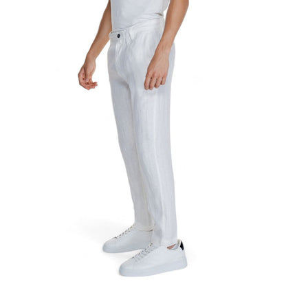 Borghese White Linen Pant – IT50 | L par Borghese | Disponible sur Sandy Store ByNet