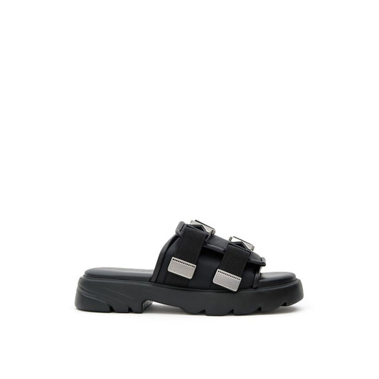 Bottega Veneta Black Cotton Slipper – EU43/US10 par Bottega Veneta | Disponible sur Sandy Store ByNet