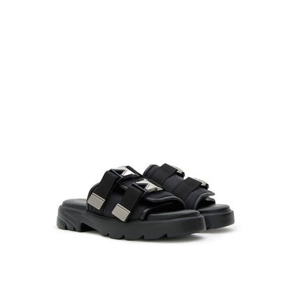Bottega Veneta Black Cotton Slipper – EU43/US10 par Bottega Veneta | Disponible sur Sandy Store ByNet