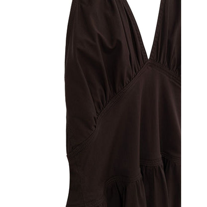 Bottega Veneta Brown Cotton Dress - Sandy Store ByNet