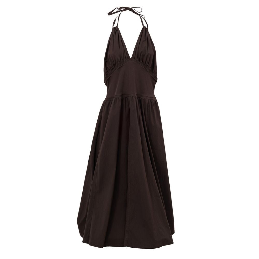 Bottega Veneta Brown Cotton Dress - Sandy Store ByNet