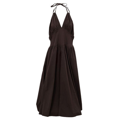 Bottega Veneta Brown Cotton Dress - Sandy Store ByNet