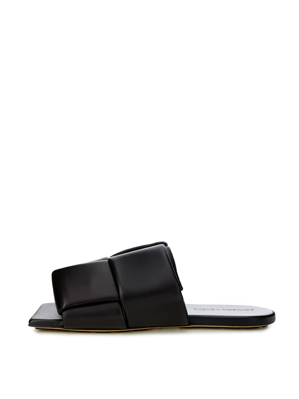 Bottega Veneta Elegant Black Leather Sandals – EU37/US7 par Bottega Veneta | Disponible sur Sandy Store ByNet