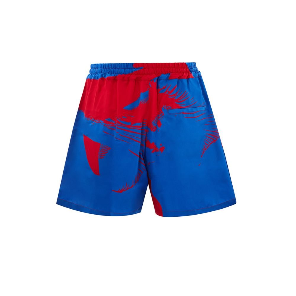 Bottega Veneta Elegant Multicolor Viscose Shorts - Sandy Store ByNet