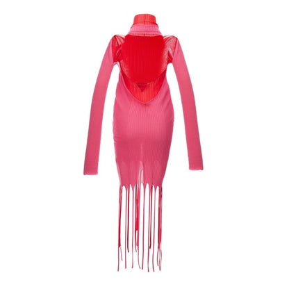 Bottega Veneta Pink Cotton Dress - Sandy Store ByNet