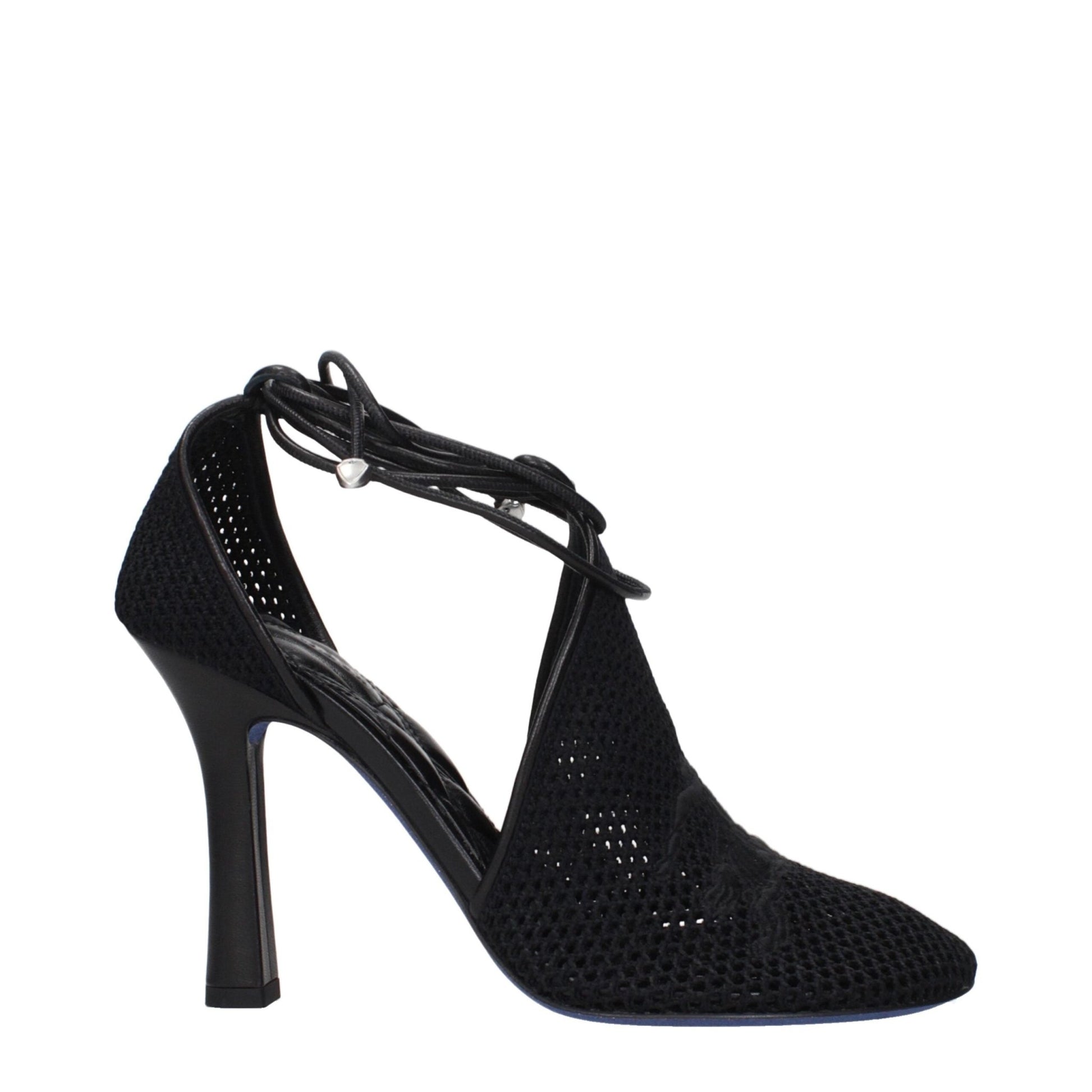 Burberry Black Fabric High Heel Pumps – EU36/US6 par Burberry | Disponible sur Sandy Store ByNet