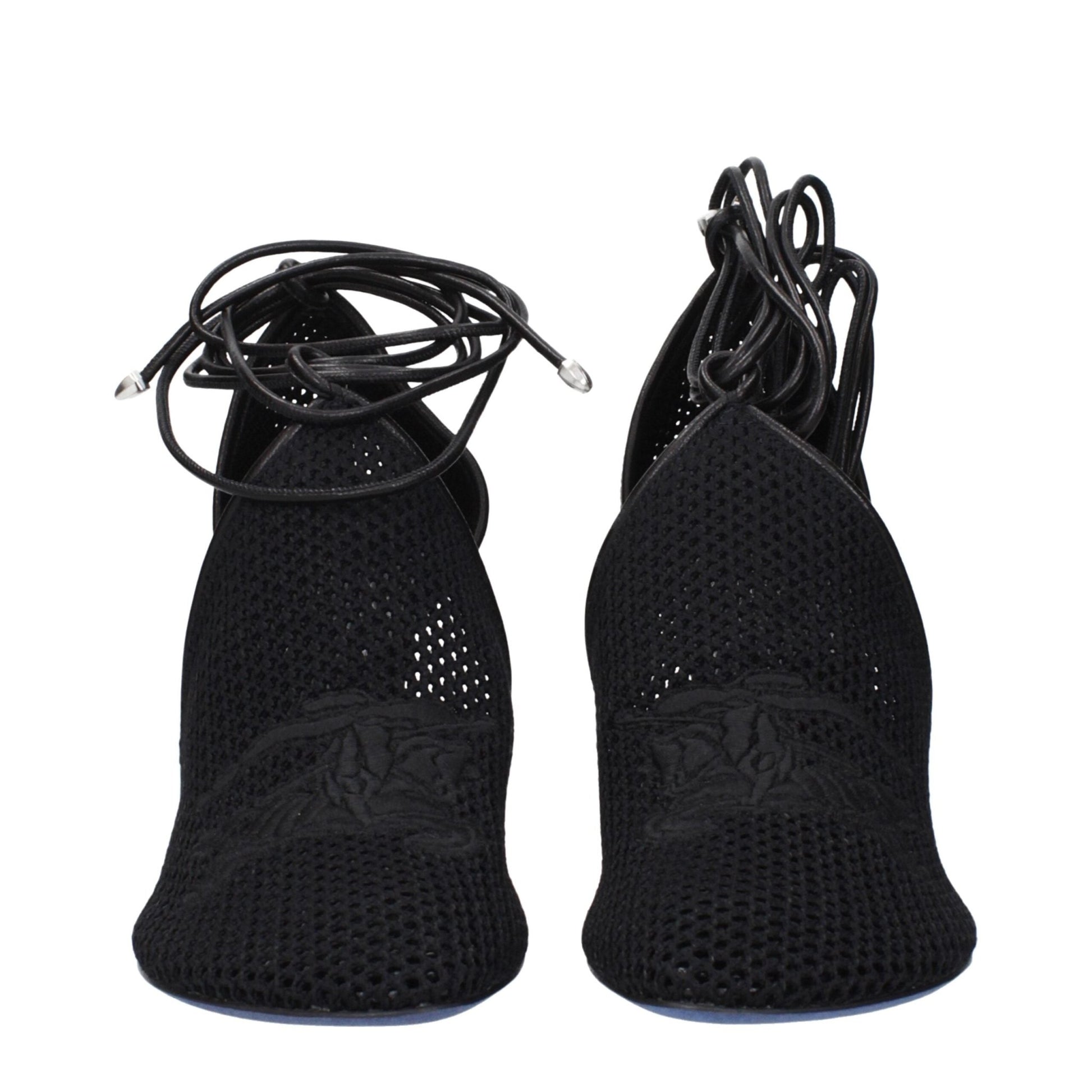 Burberry Black Fabric High Heel Pumps – EU36/US6 par Burberry | Disponible sur Sandy Store ByNet