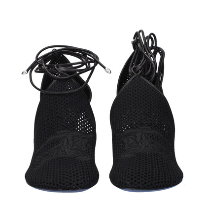 Burberry Black Fabric High Heel Pumps – EU36/US6 par Burberry | Disponible sur Sandy Store ByNet