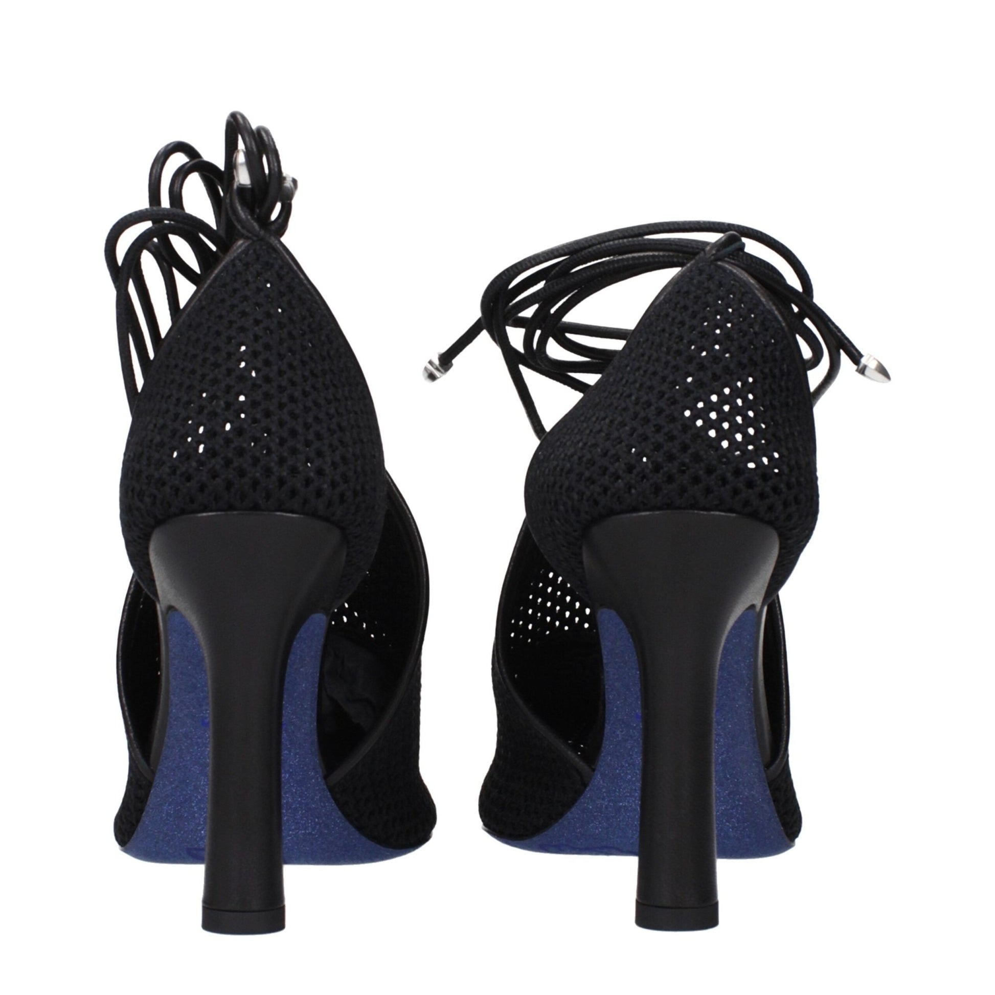 Burberry Black Fabric High Heel Pumps – EU36/US6 par Burberry | Disponible sur Sandy Store ByNet