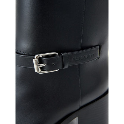 Burberry Black Leather Boot - Sandy Store ByNet
