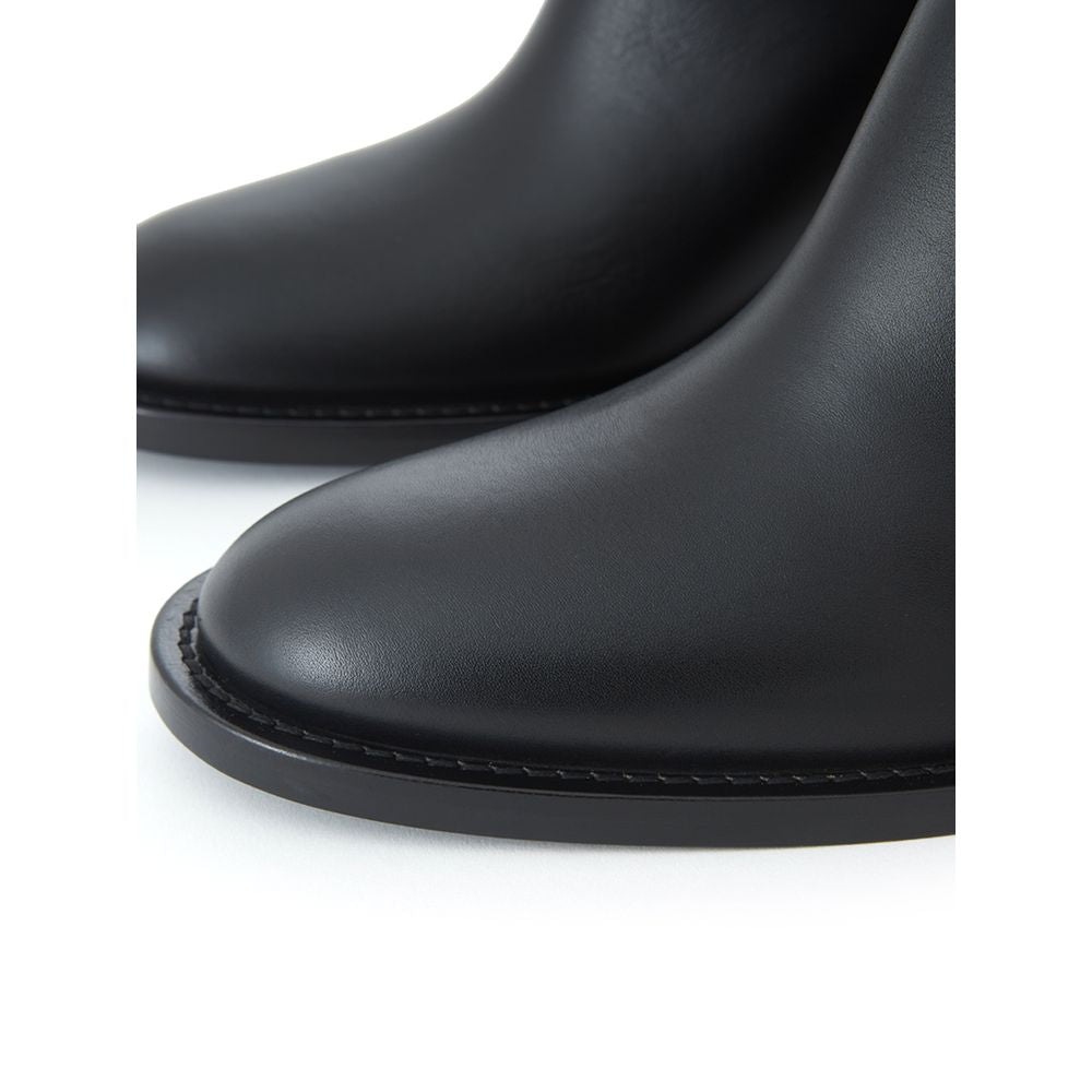 Burberry Black Leather Boot - Sandy Store ByNet