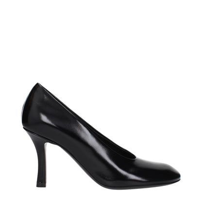 Burberry Black Leather High Heel Pumps – EU39/US9 par Burberry | Disponible sur Sandy Store ByNet