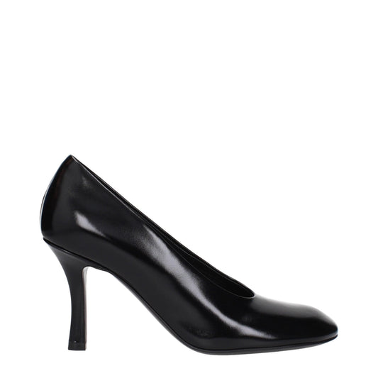 Burberry Black Leather High Heel Pumps – EU39/US9 par Burberry | Disponible sur Sandy Store ByNet