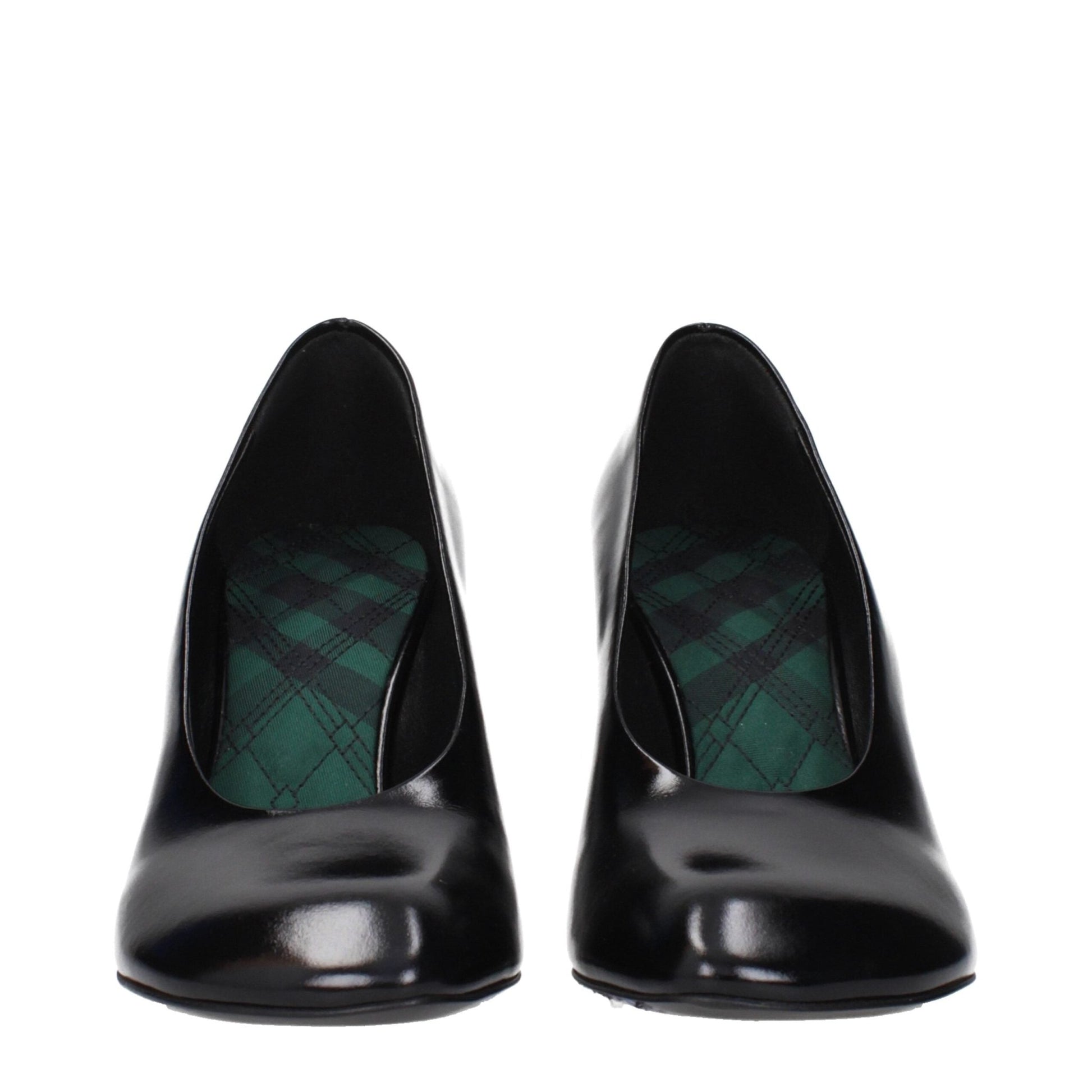 Burberry Black Leather High Heel Pumps – EU39/US9 par Burberry | Disponible sur Sandy Store ByNet
