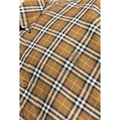Burberry Cotton Checked Shirt – S par Burberry | Disponible sur Sandy Store ByNet