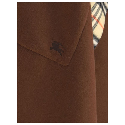 Burberry Reversible check wool cashmere Cape – One Size par Burberry | Disponible sur Sandy Store ByNet