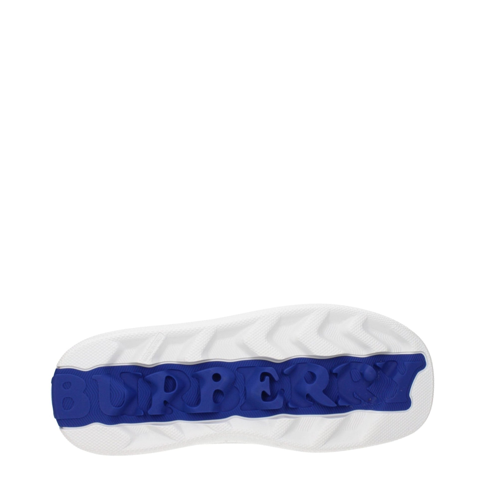 Burberry White Leather Low Tops – EU40/US7 par Burberry | Disponible sur Sandy Store ByNet