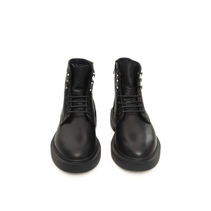 Cerruti 1881 Black Calfskin Boot – EU42/US9 par Cerruti 1881 | Disponible sur Sandy Store ByNet