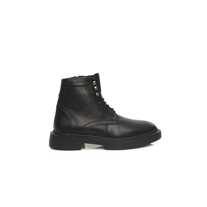 Cerruti 1881 Black Calfskin Boot – EU42/US9 par Cerruti 1881 | Disponible sur Sandy Store ByNet