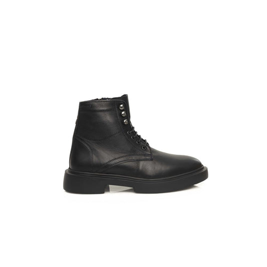 Cerruti 1881 Black Calfskin Boot – EU42/US9 par Cerruti 1881 | Disponible sur Sandy Store ByNet