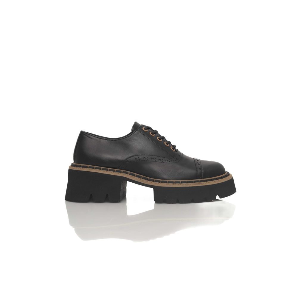 Cerruti 1881 Black Cowhide Shoe – EU36/US6 par Cerruti 1881 | Disponible sur Sandy Store ByNet